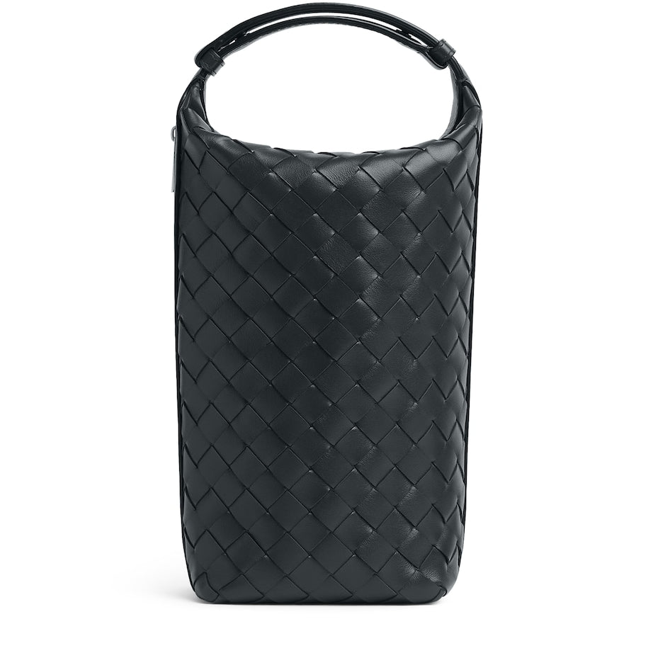 Leather Intrecciato Wallace Pouch