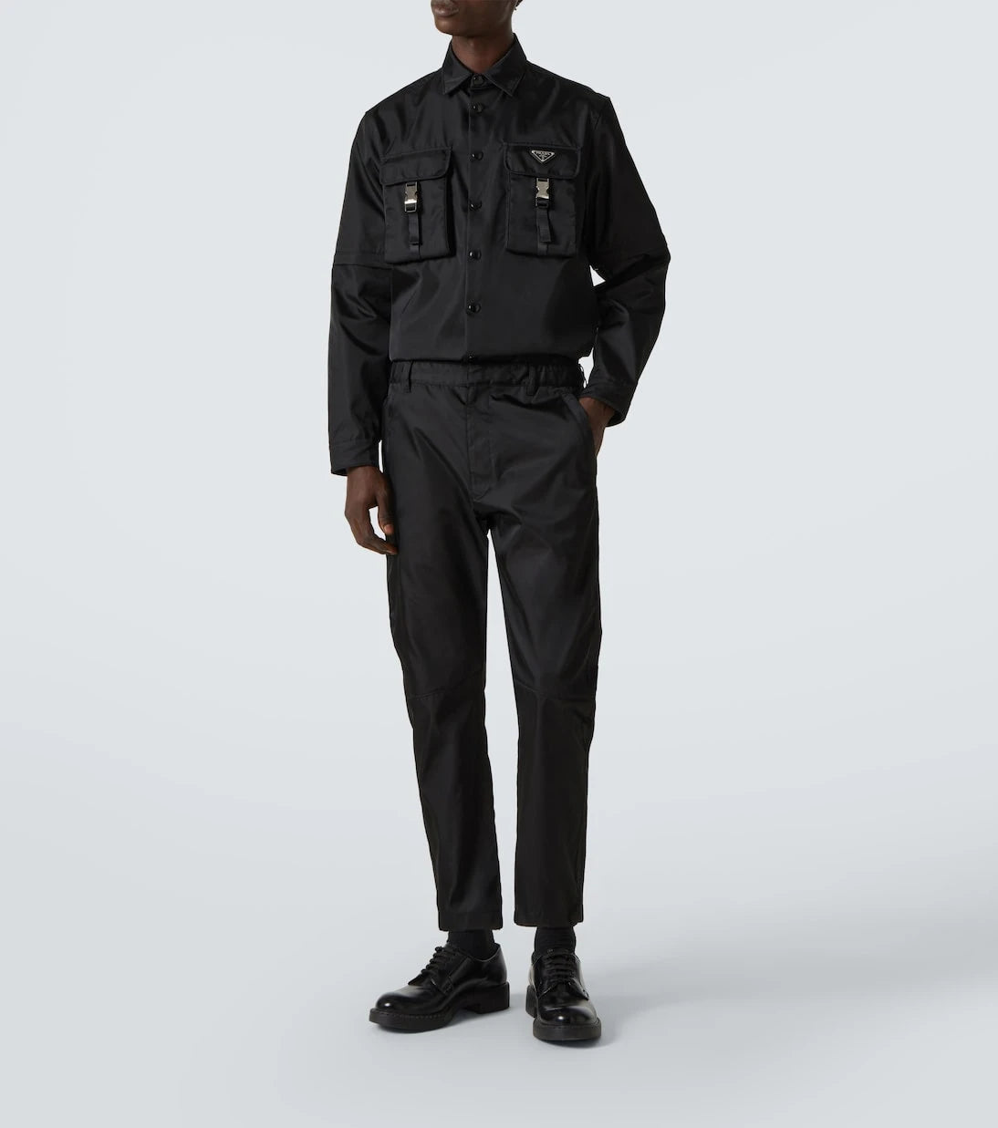 Prada - Technical nylon pants