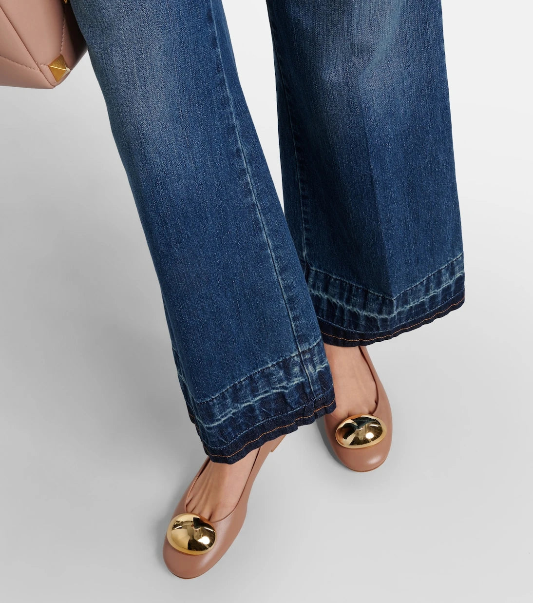 Gianvito Rossi - Sphera leather ballet flats