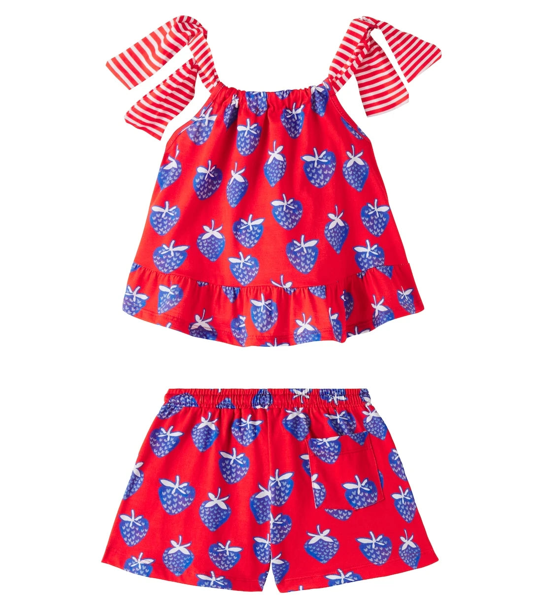 Fábula - Silvestre cotton top and shorts set