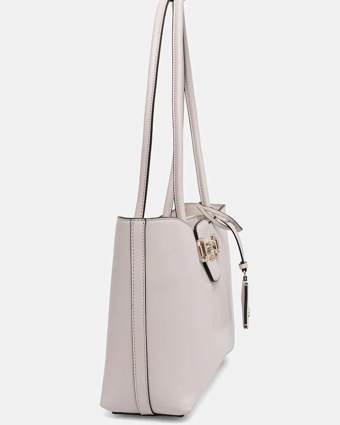 Guess чанта tote дамска от имитация на кожа JANIE