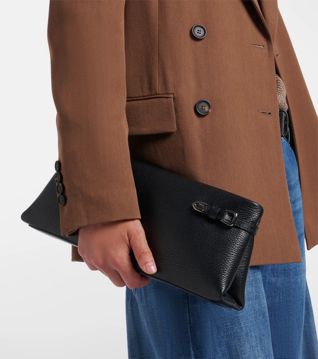 Brunello Cucinelli - Small leather clutch