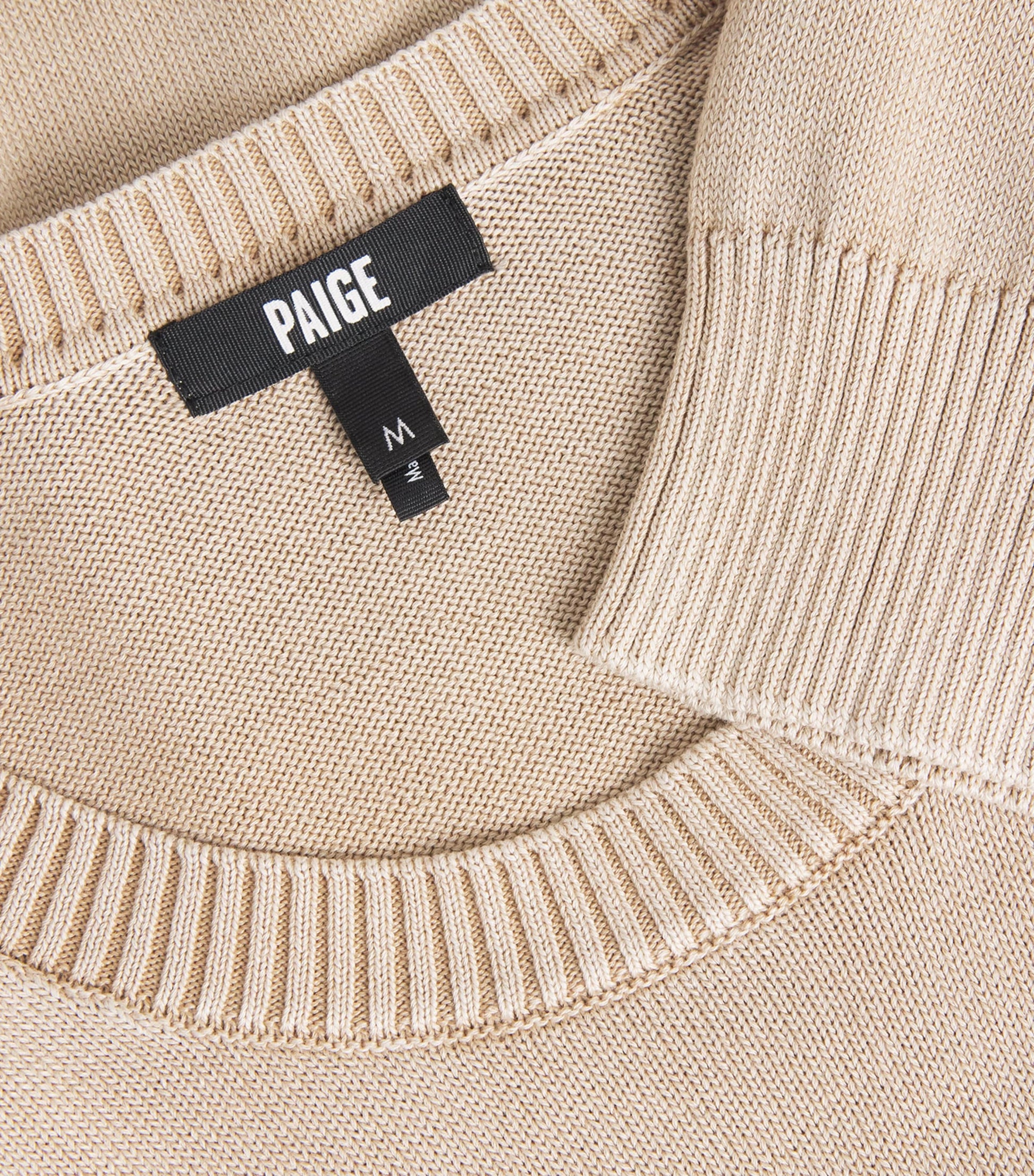 Beige Cotton Wildomar Sweater