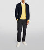 Navy Double-Knit Blazer