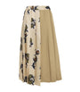 Weekend Max Mara Beige Pleated Midi Skirt