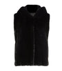 Blue Mink Hooded Gilet