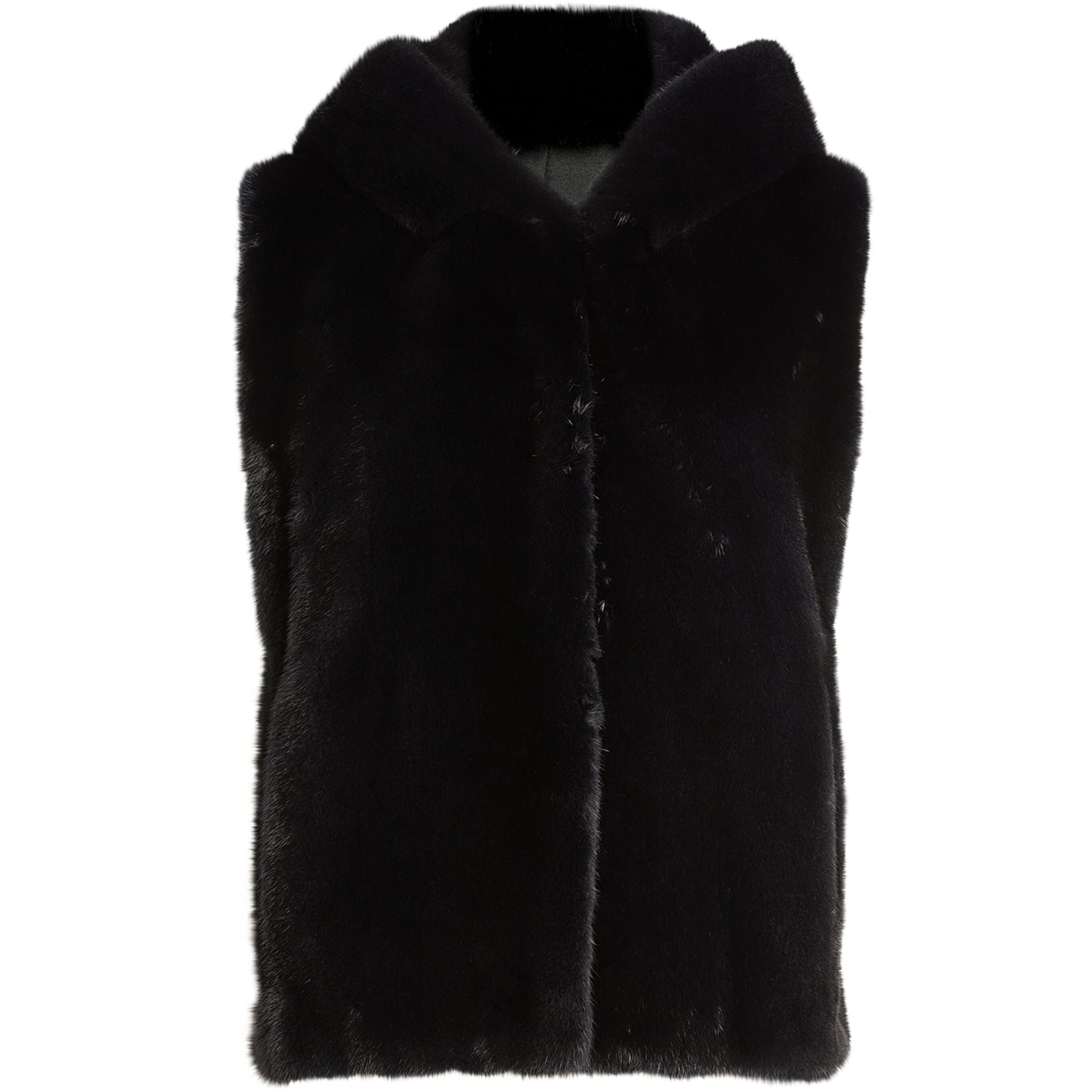Blue Mink Hooded Gilet