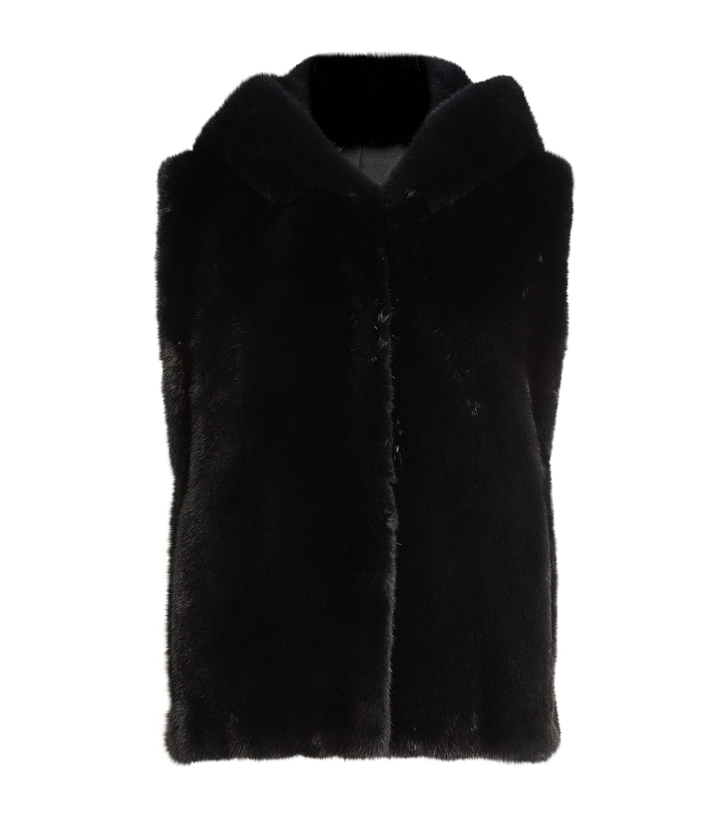 Blue Mink Hooded Gilet