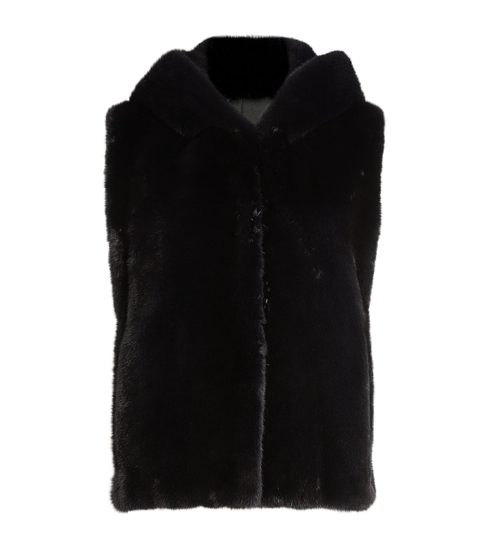 Blue Mink Hooded Gilet