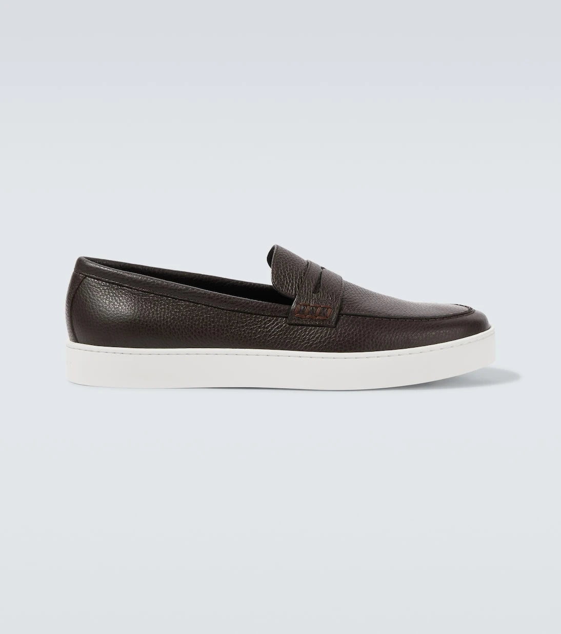 Manolo Blahnik - Ellis leather boat shoes