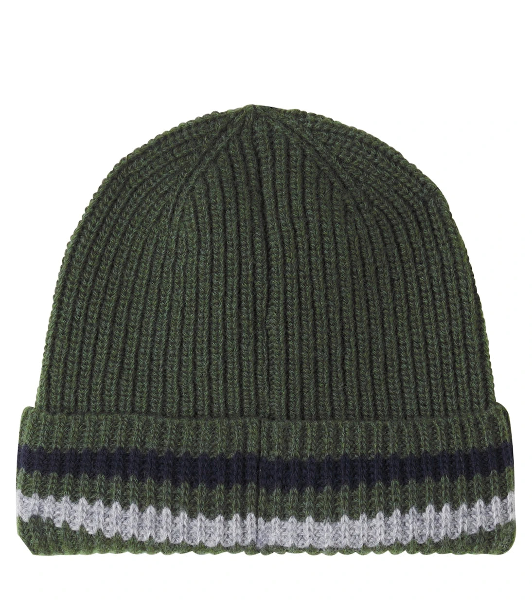 Moncler Enfant - Logo ribbed-knit virgin wool beanie