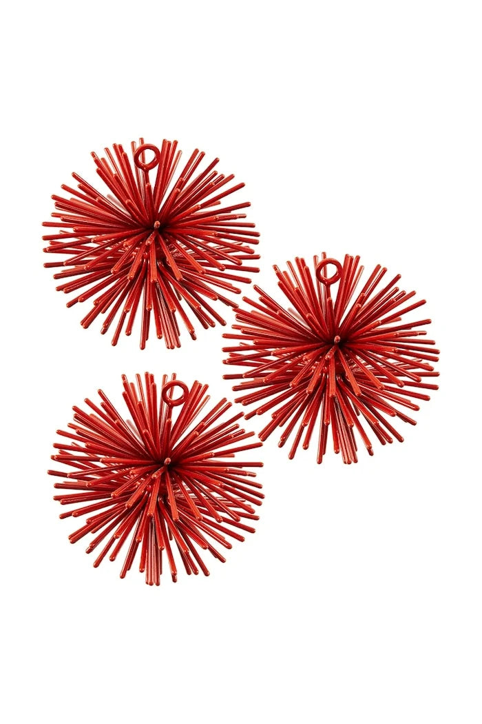 POLSPOTTEN prickle ornaments 7 cm Noel Süsleri Seti (3 Parça)