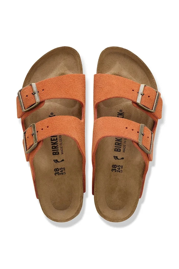 Birkenstock чехли мъжки от велур Arizona