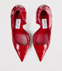 Jimmy Choo Red Brigitte 100 Patent Leather Pumps