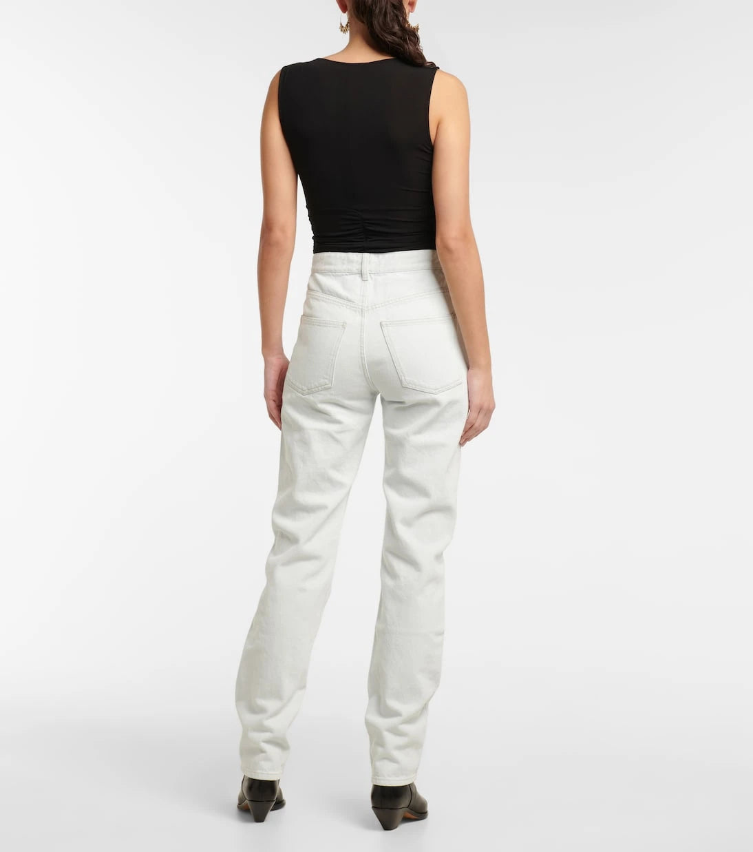 Marant Etoile - Vendelia high-rise straight jeans