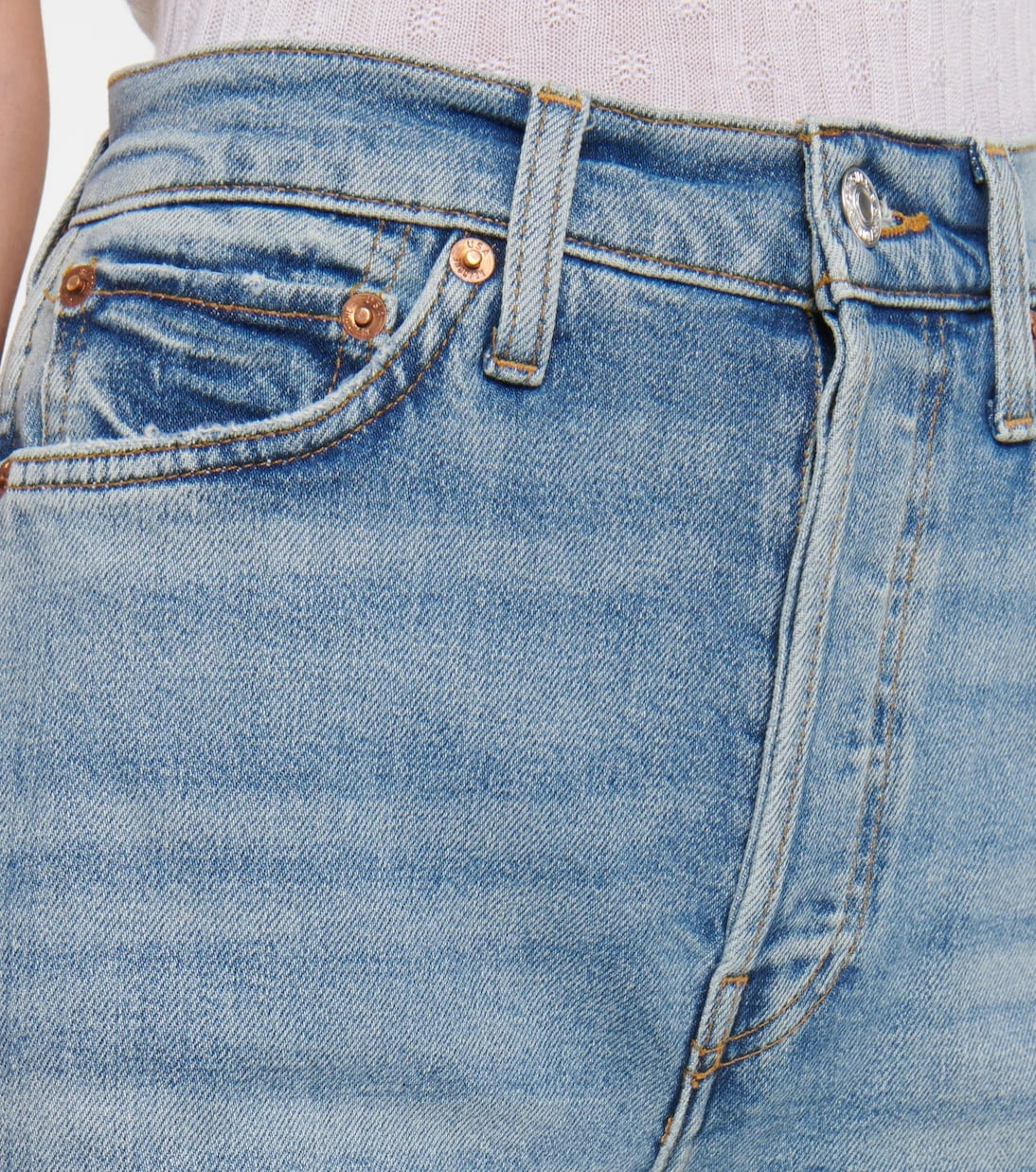 Re/Done - 80s high-rise slim jeans