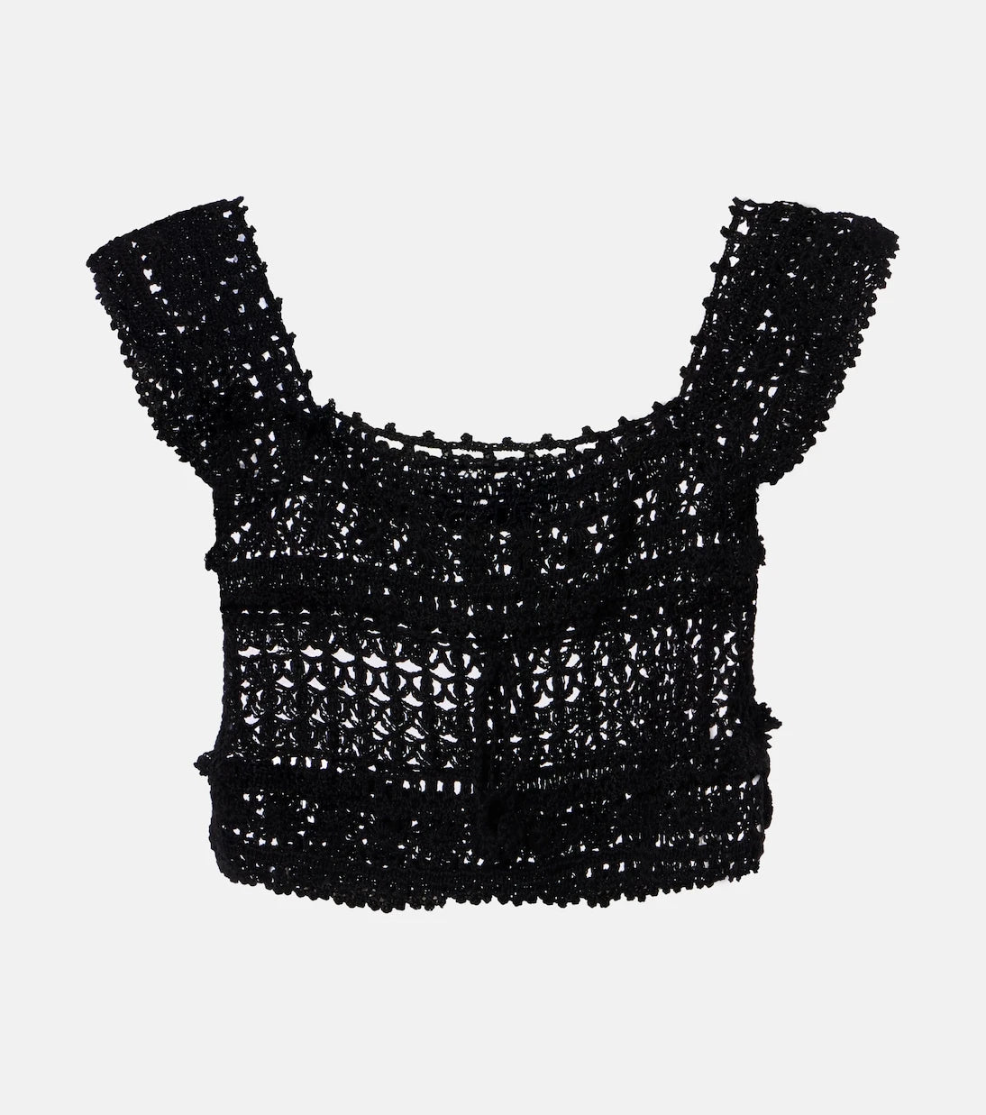 Anna Kosturova - Cotton crochet crop top