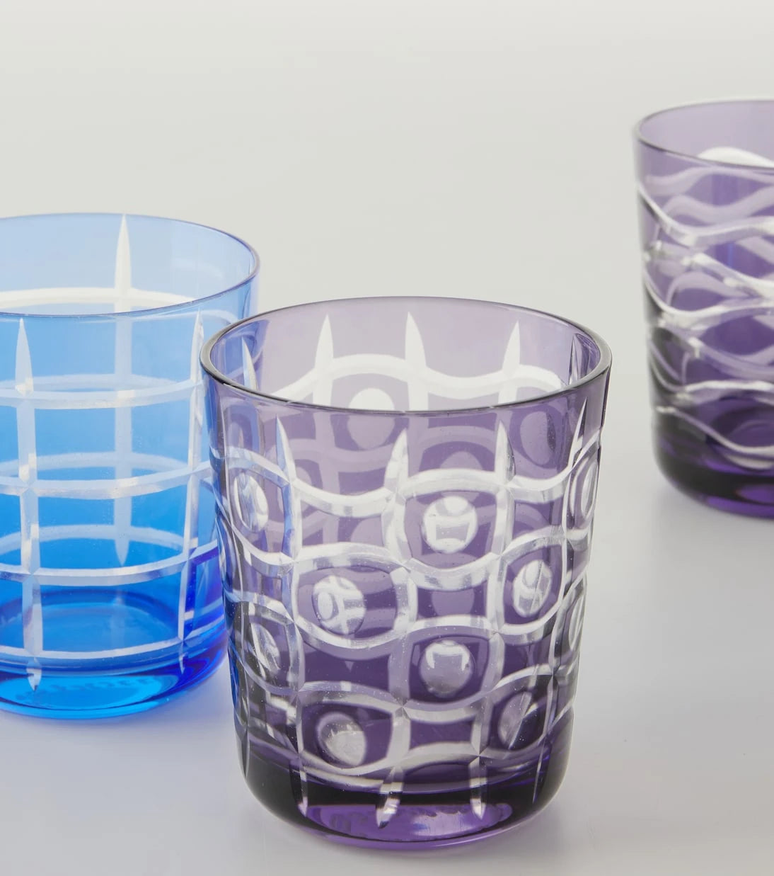 Polspotten - Cobalt set of 6 Tumblers