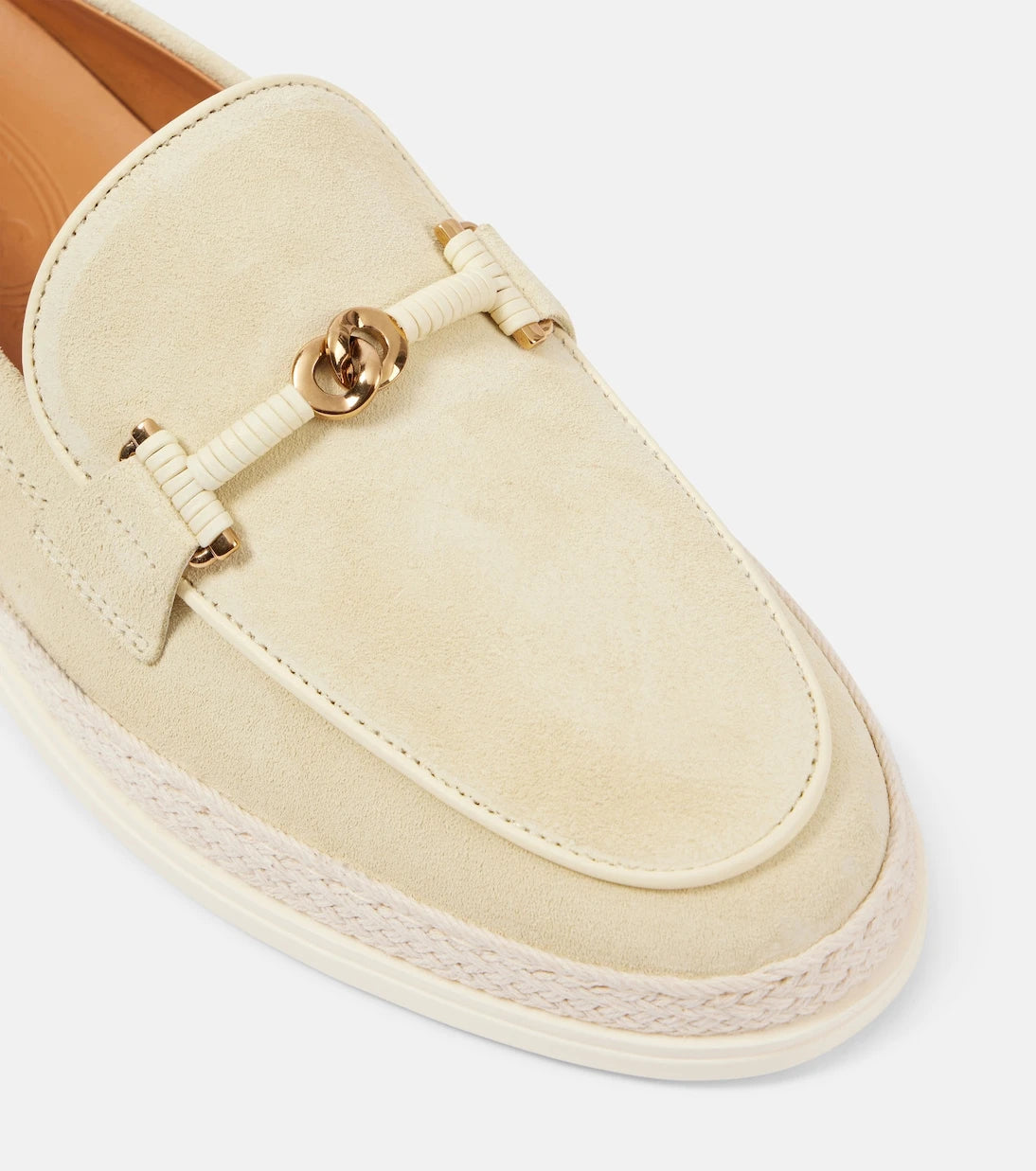 Tod's - T Ring suede driving shoes