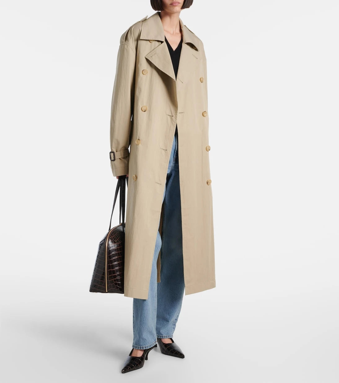 Toteme - Cotton-blend trench coat