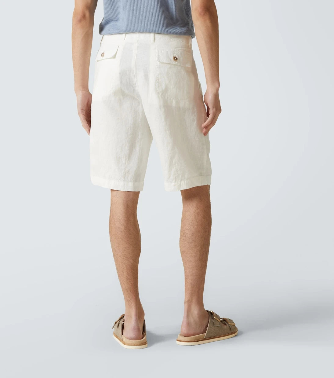 Fedeli - Linen Bermuda shorts