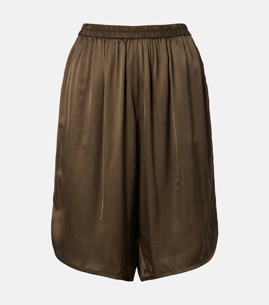 The Frankie Shop - Nelis satin Bermuda shorts