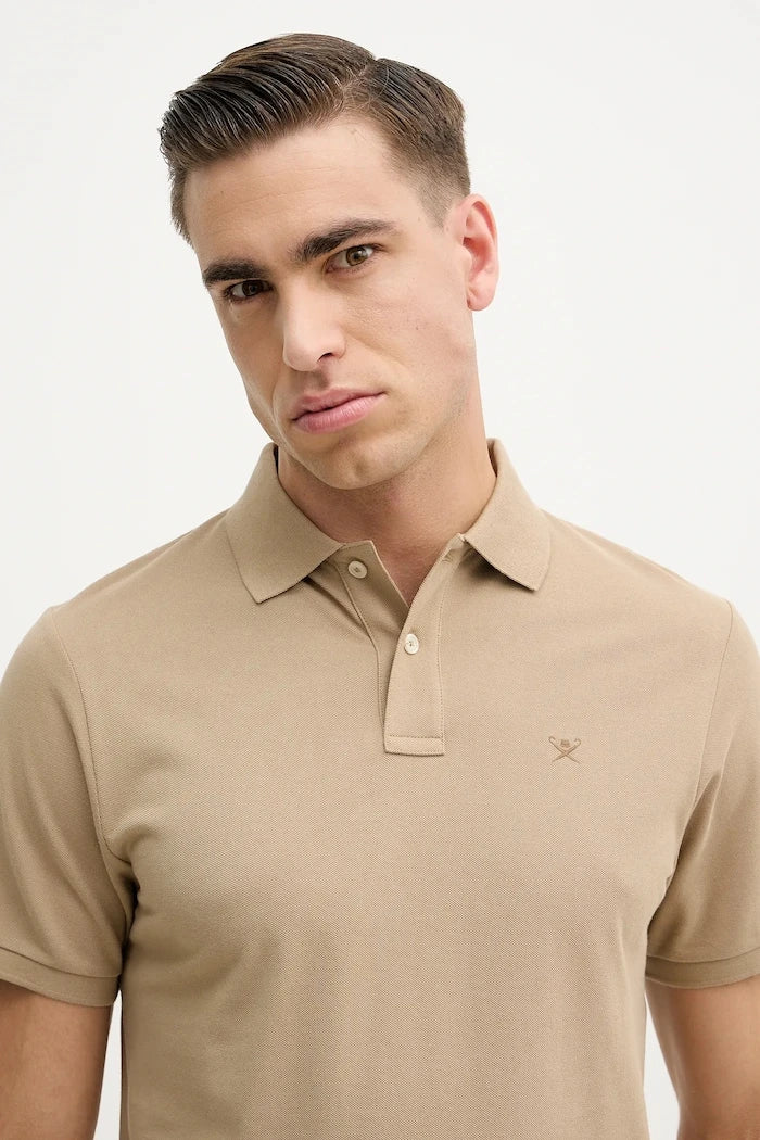 Памучна тениска с яка Hackett London