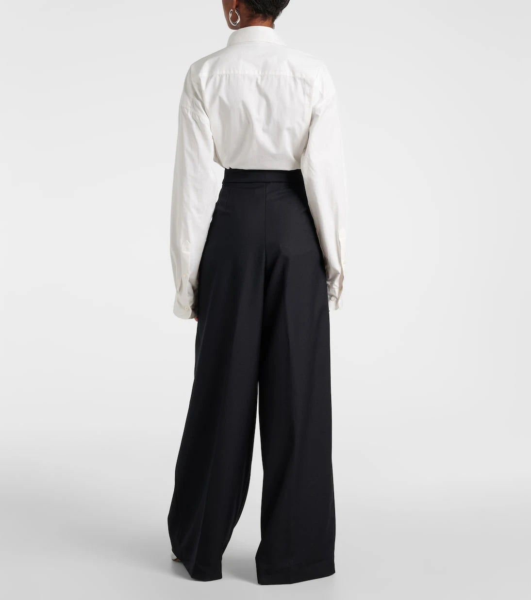 Dries Van Noten - Pleated wool wide-leg pants