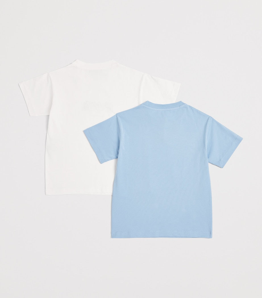 Pack of 2 Cotton Logo T-Shirts (4-16 Years)