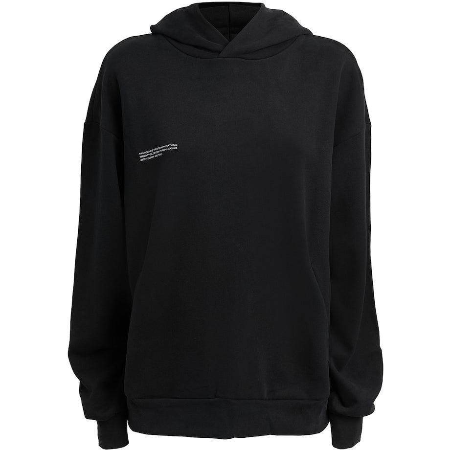 Black Organic Cotton 365 Hoodie