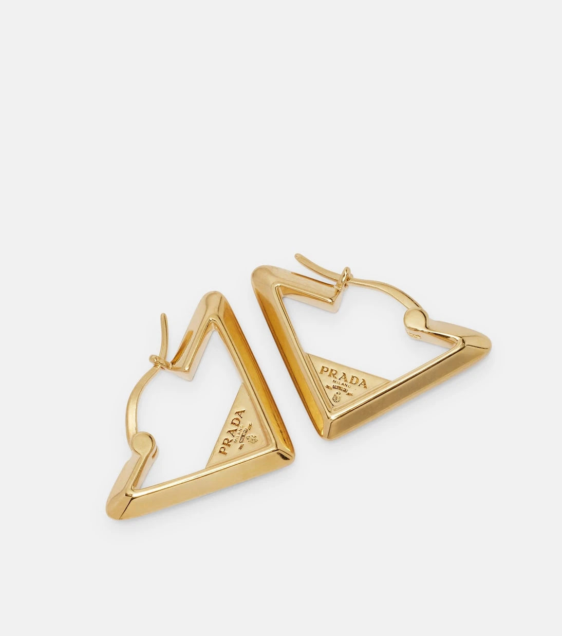 Prada - Logo earrings