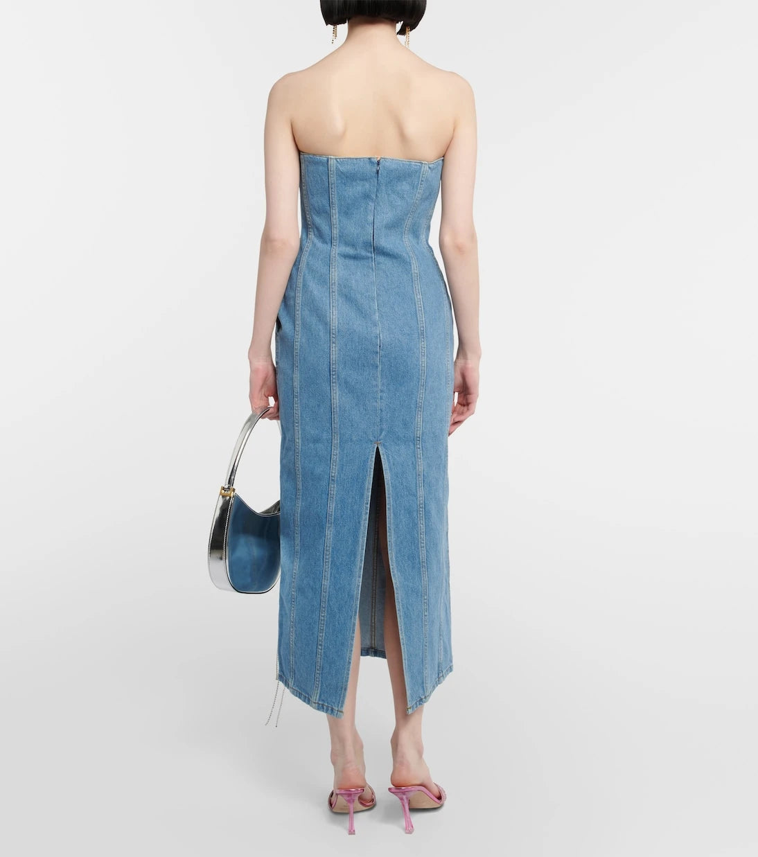 Magda Butrym - Denim midi dress