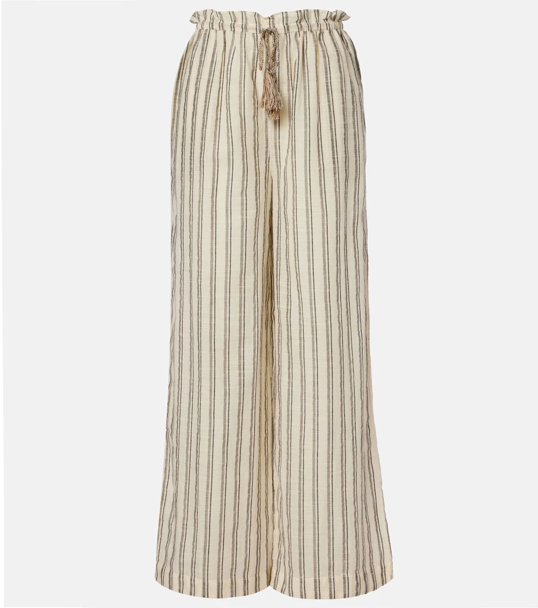 Ulla Johnson - Josephine striped cotton wide-leg pants