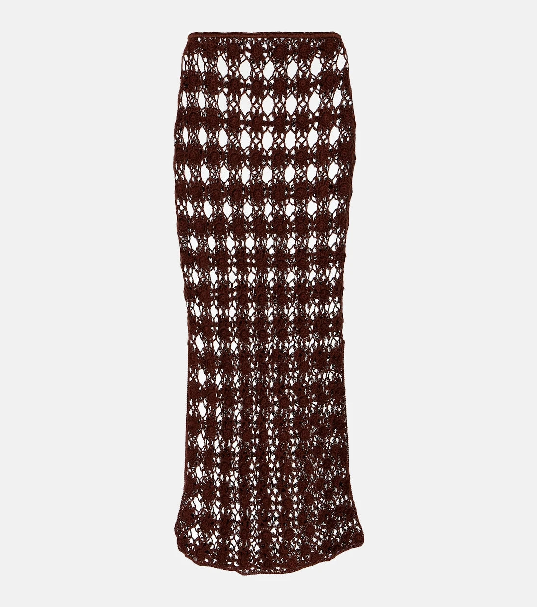 Anna Kosturova - Bella crochet cotton maxi skirt