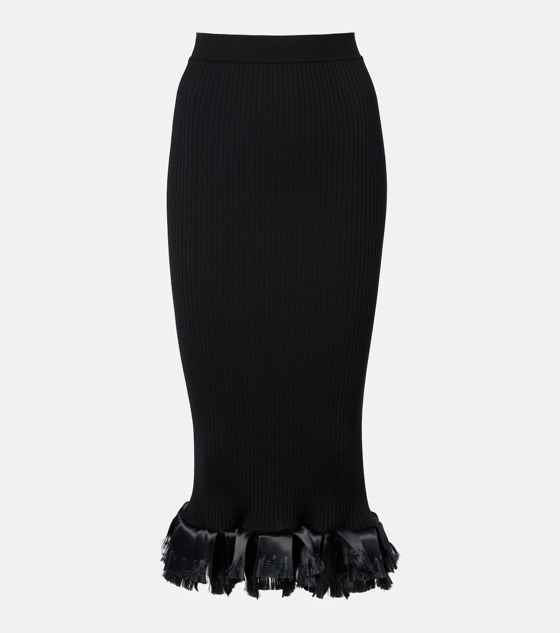 Fforme - Riley wool-blend midi skirt