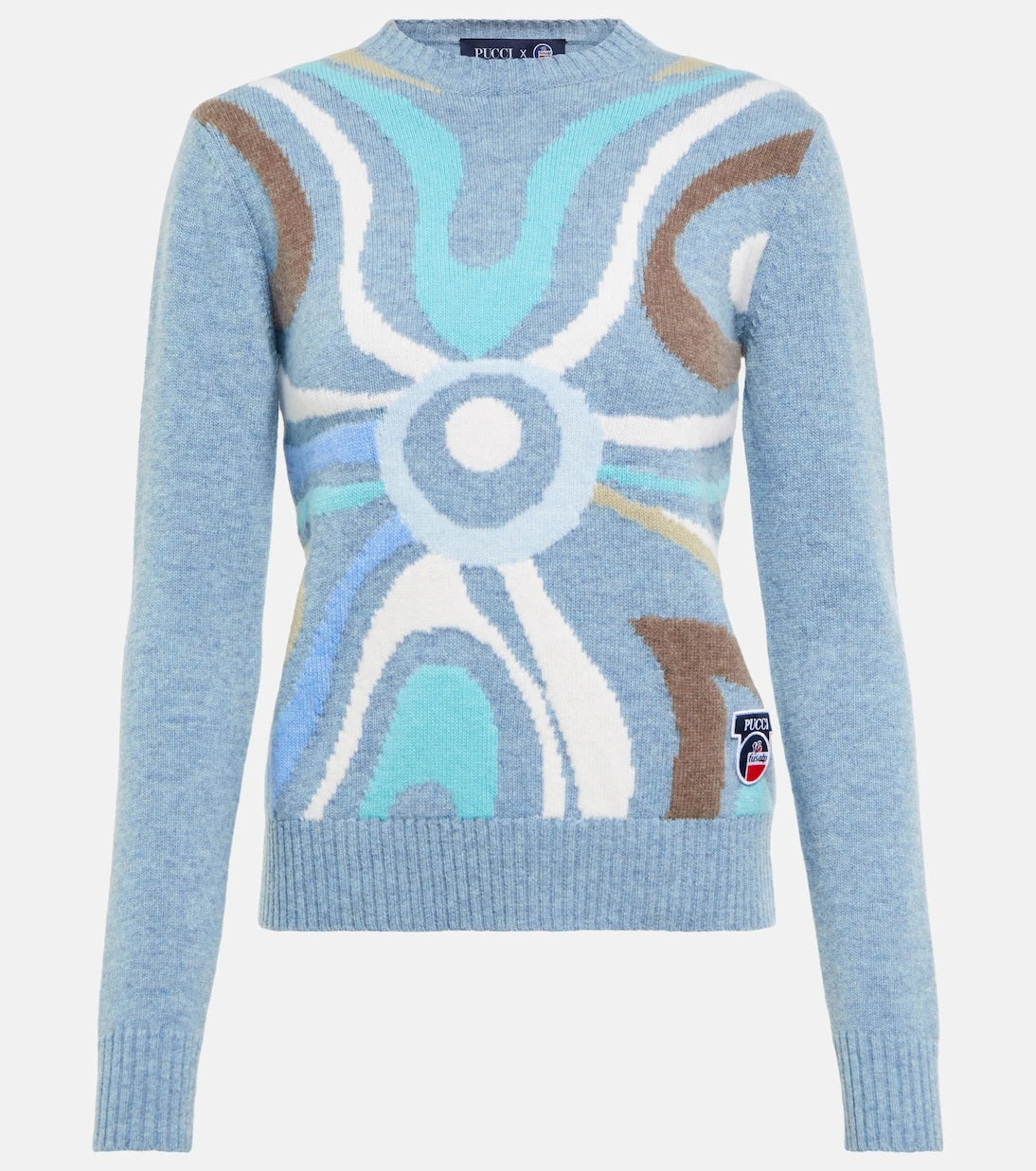 Pucci - x Fusalp Marmo wool sweater