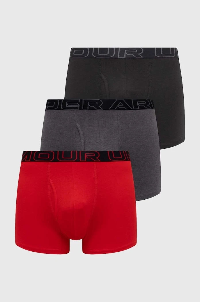 Under Armour Erkek Boxer 93 Perf Cotton 6in 3'lü