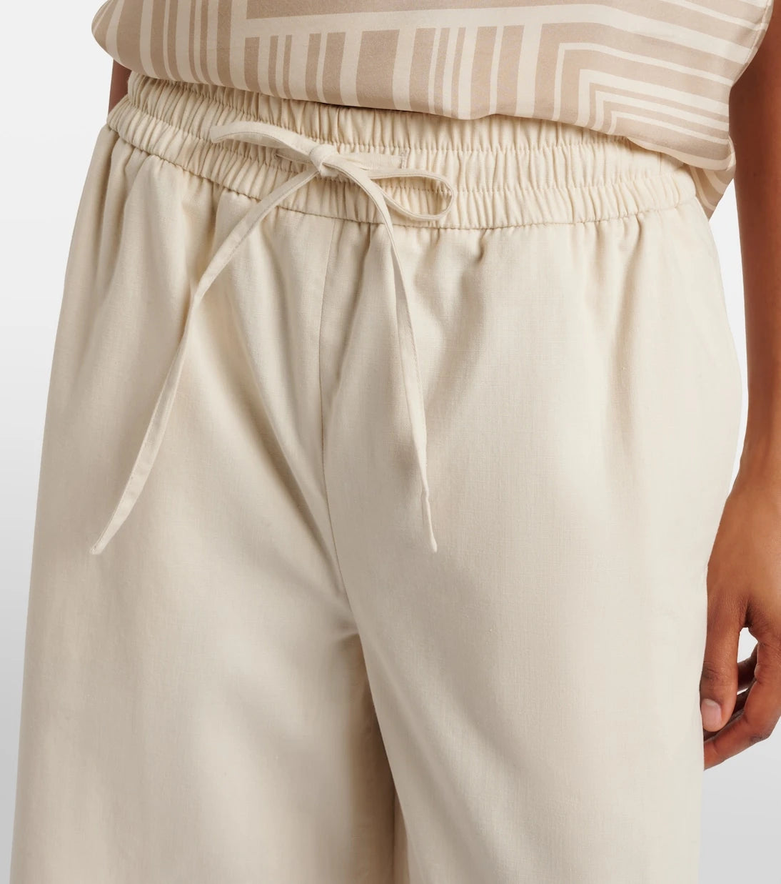 Joseph - Thurla pamuklu geniş paça pantolon
