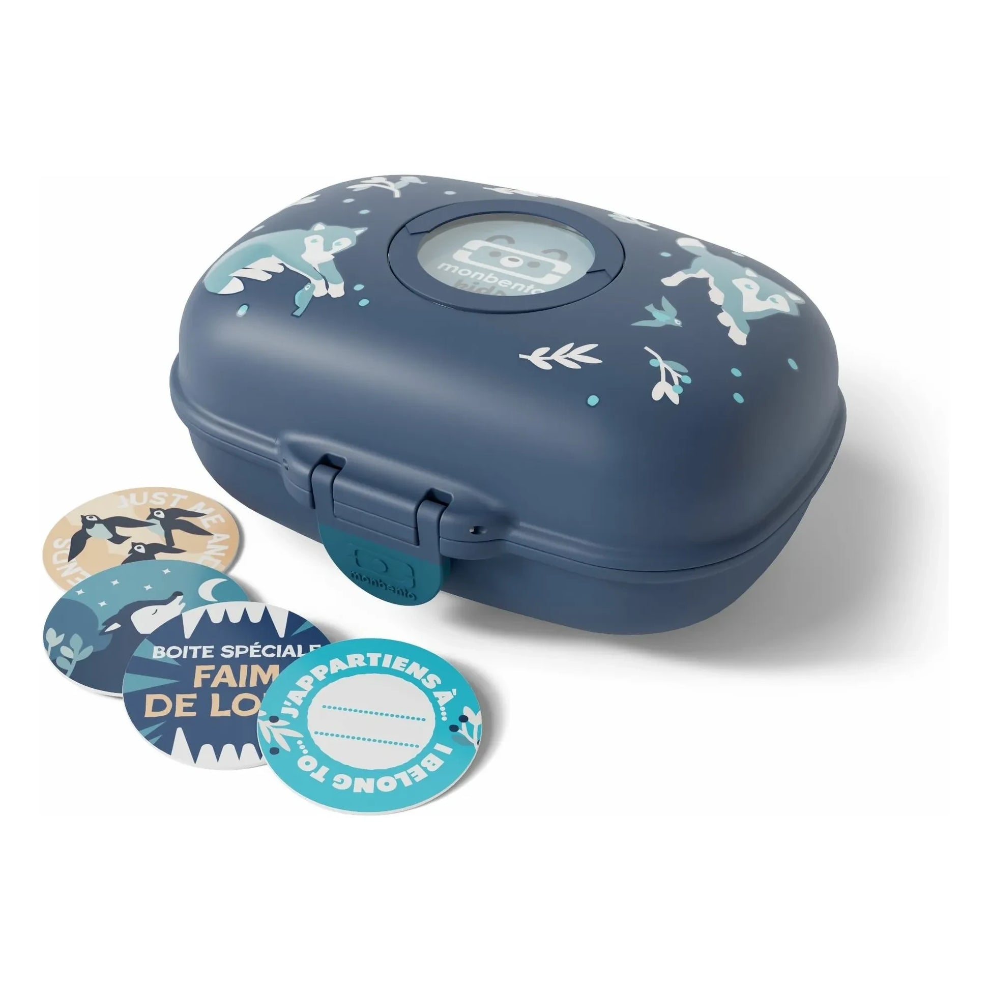 Monbento - Gram Loup snack box | Blue