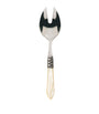 Bugatti Optical Stainless Steel Salad Spoon and Fork Set