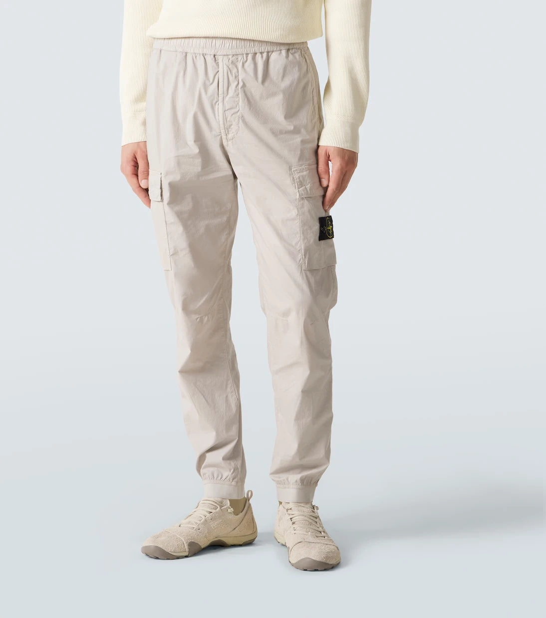 Stone Island - Compass cotton-blend cargo pants