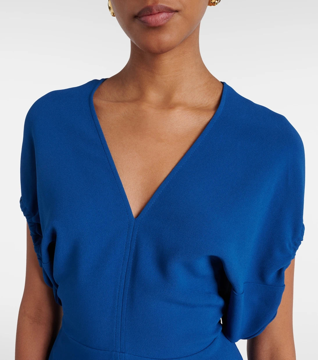 Victoria Beckham - Crêpe satin midi dress