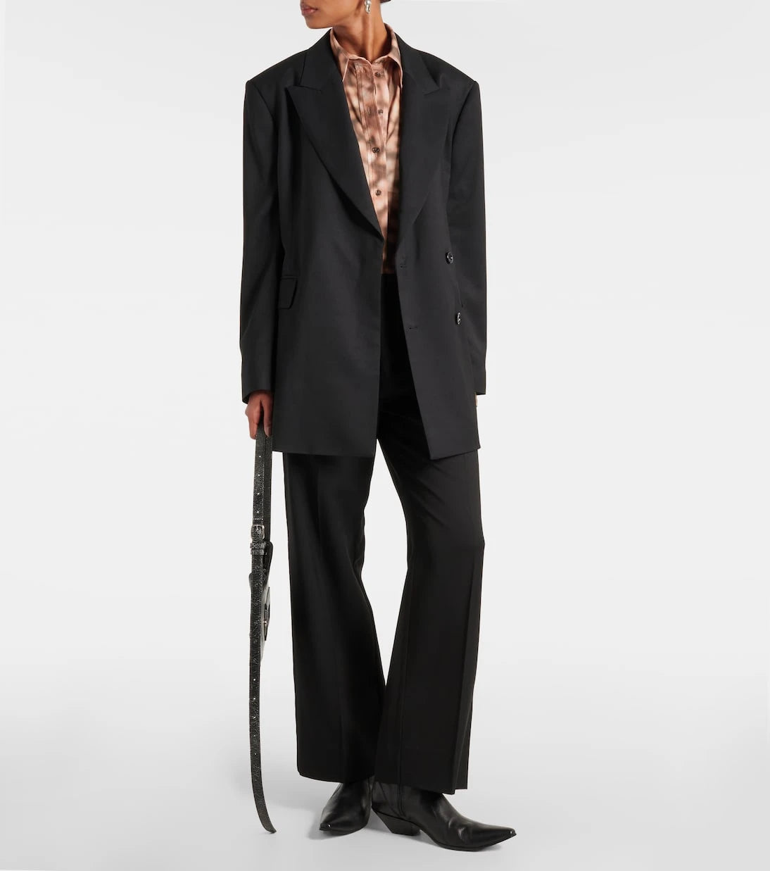 Acne Studios - Mid-rise wide-leg pants