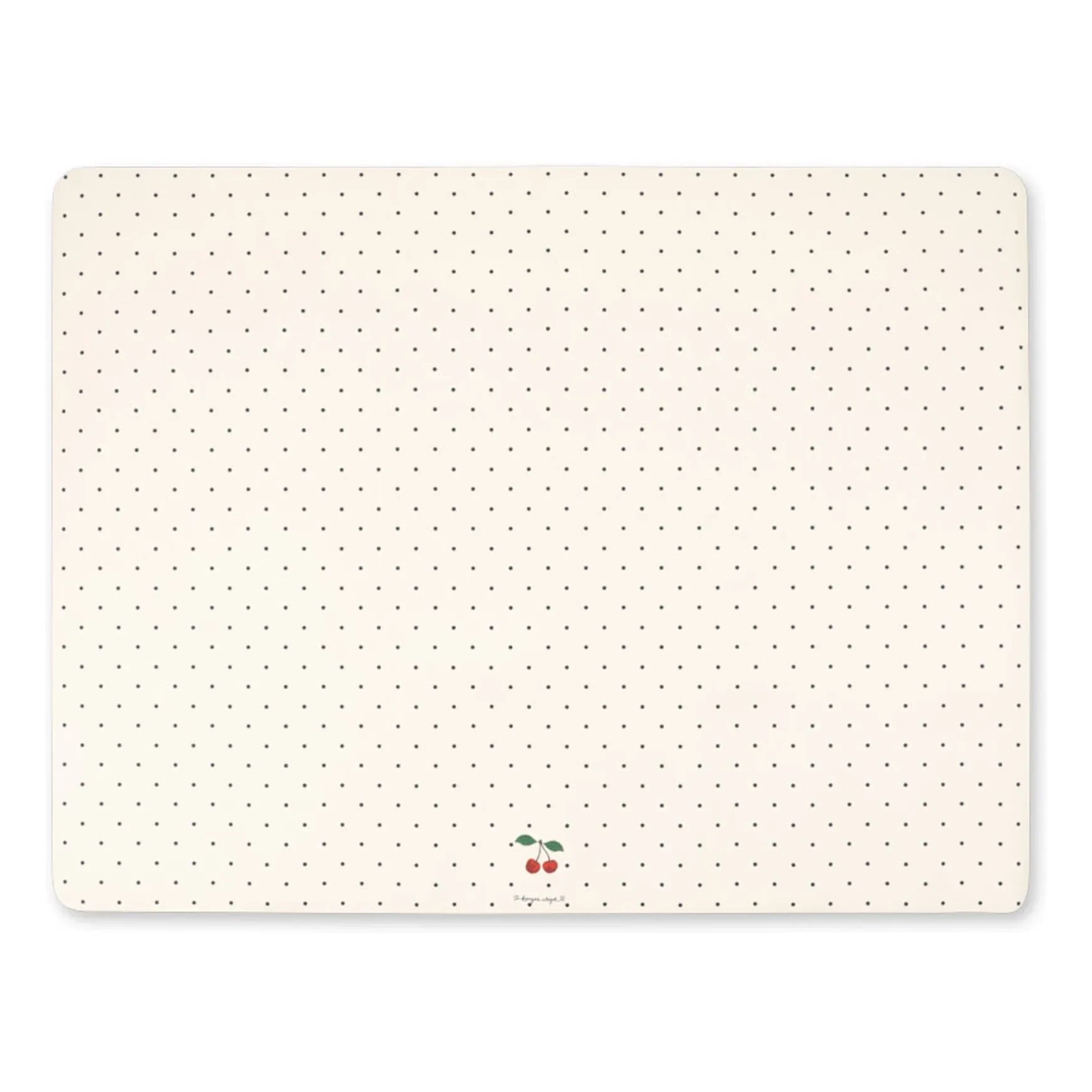 Konges Sløjd - Floor mats navy Dots | Ecru
