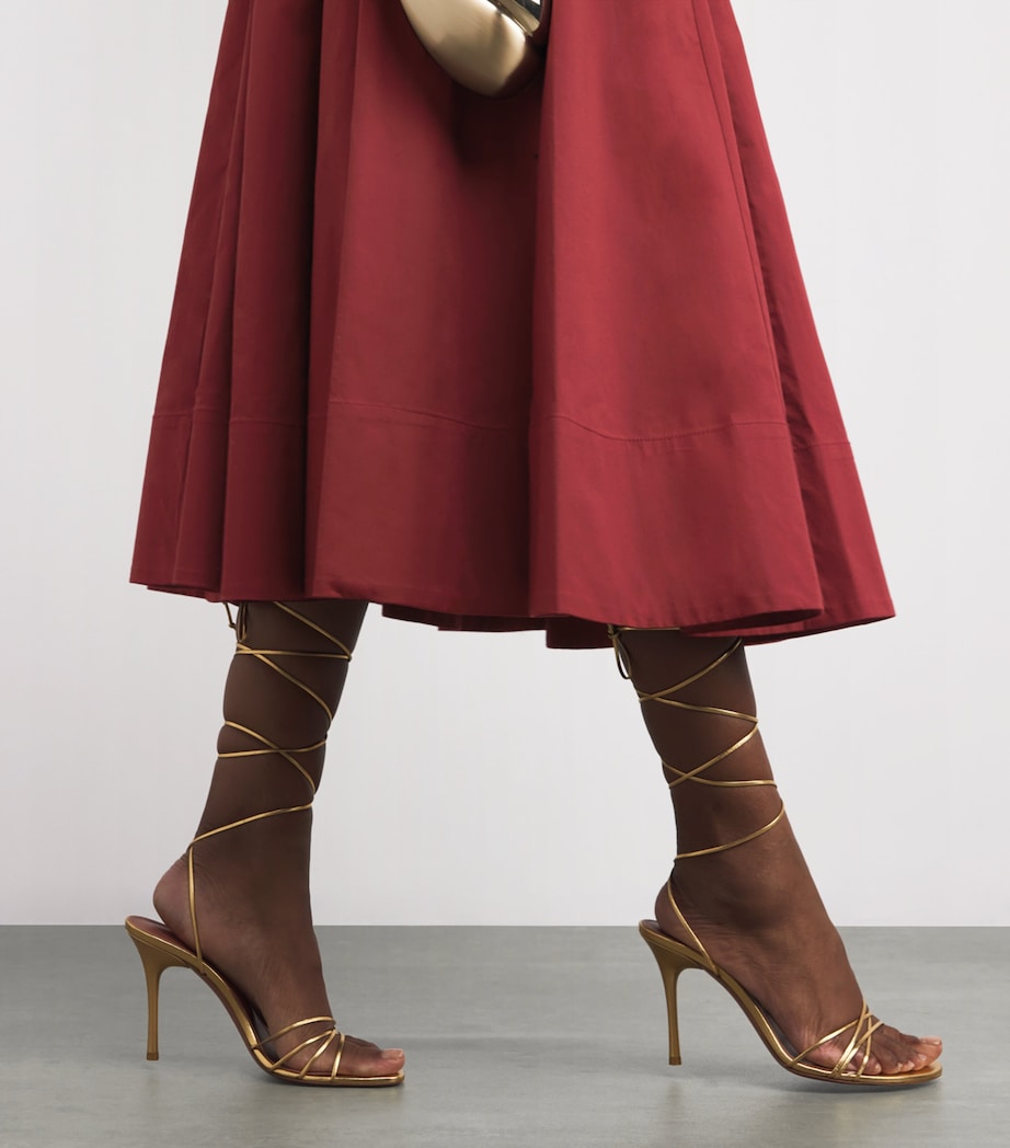 Stretch-Cotton Wells Midi Dress