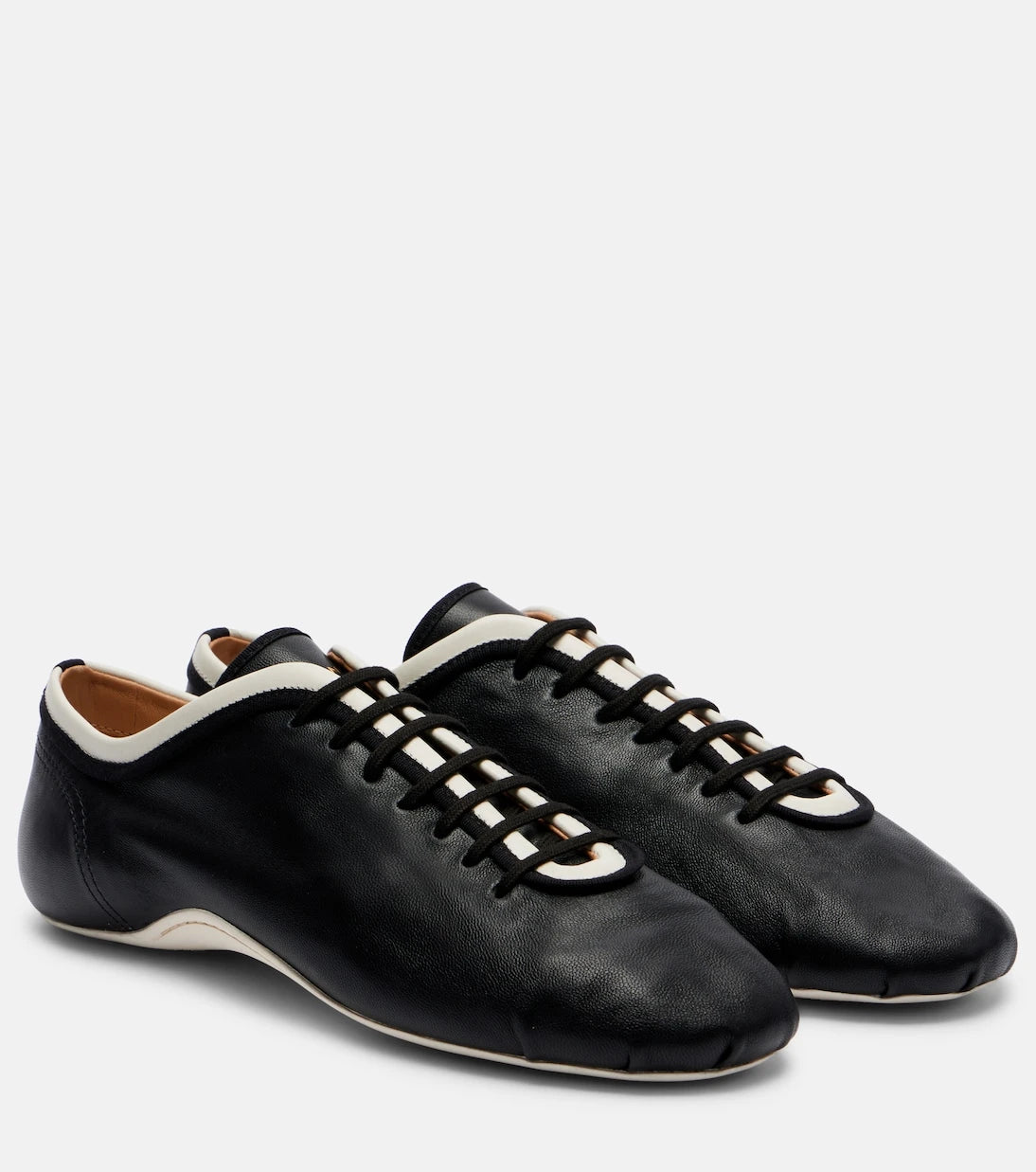 Dries Van Noten - Leather sneakers
