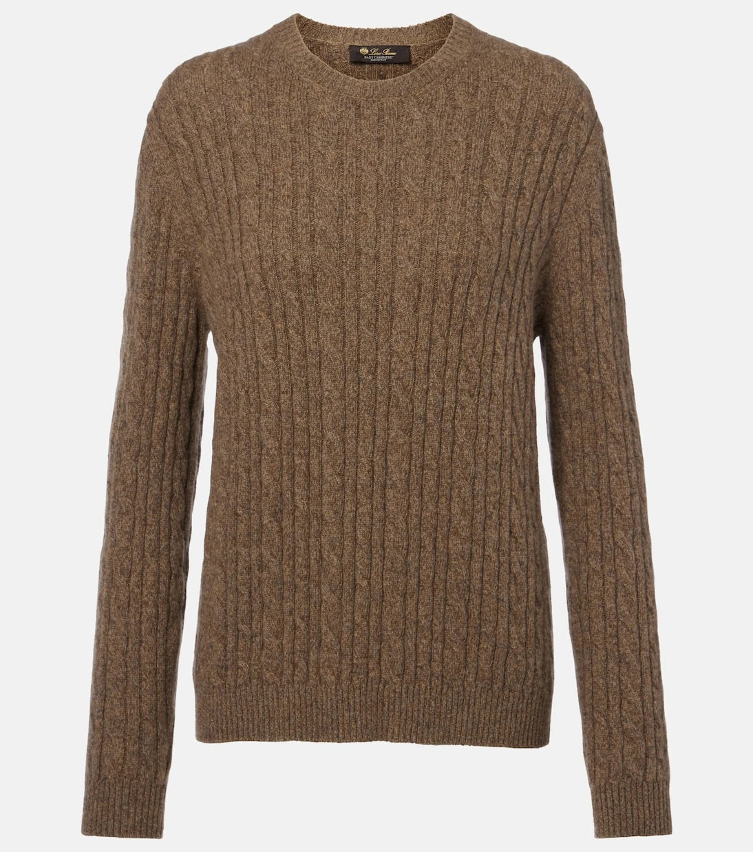 Loro Piana - سترة كشمير محبوكة بأسلاك