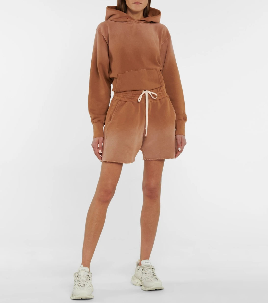 Les Tien - Cotton jersey shorts
