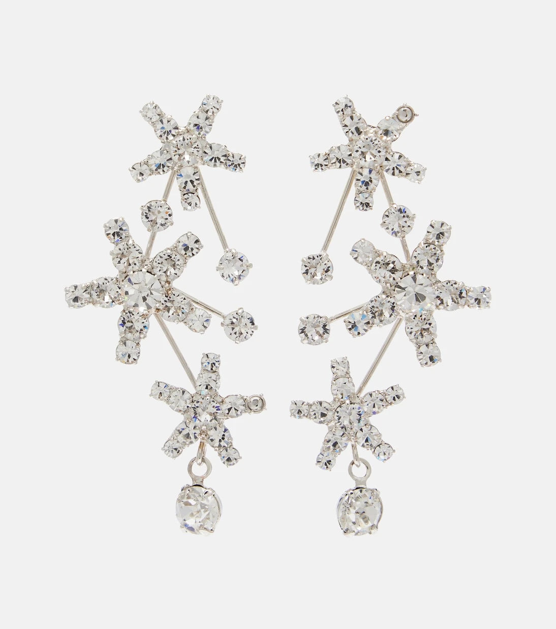 Jennifer Behr - Azar crystal-embellished drop earrings