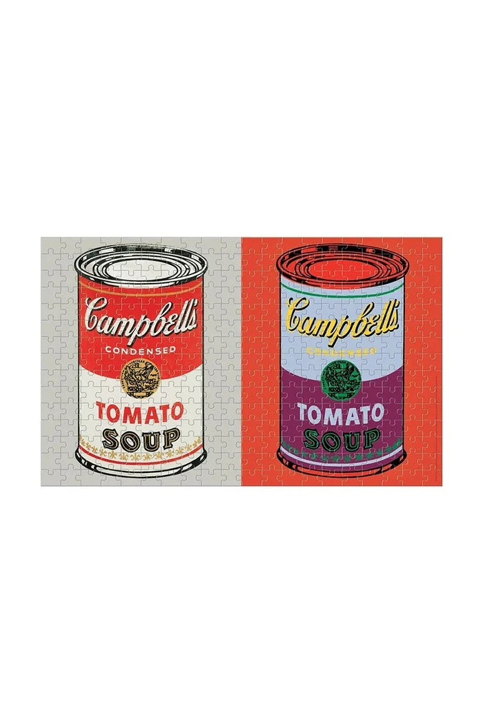 Пъзел Galison Andy Warhol Soup Cans 300 elementów
